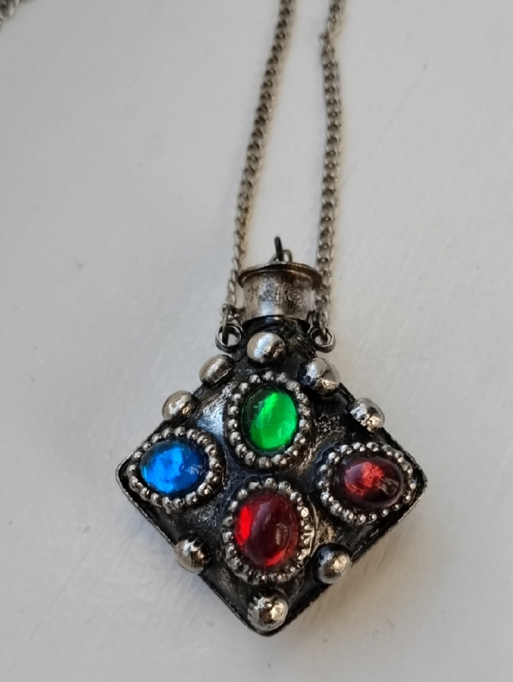 Vintage Perfume Bottle Necklace